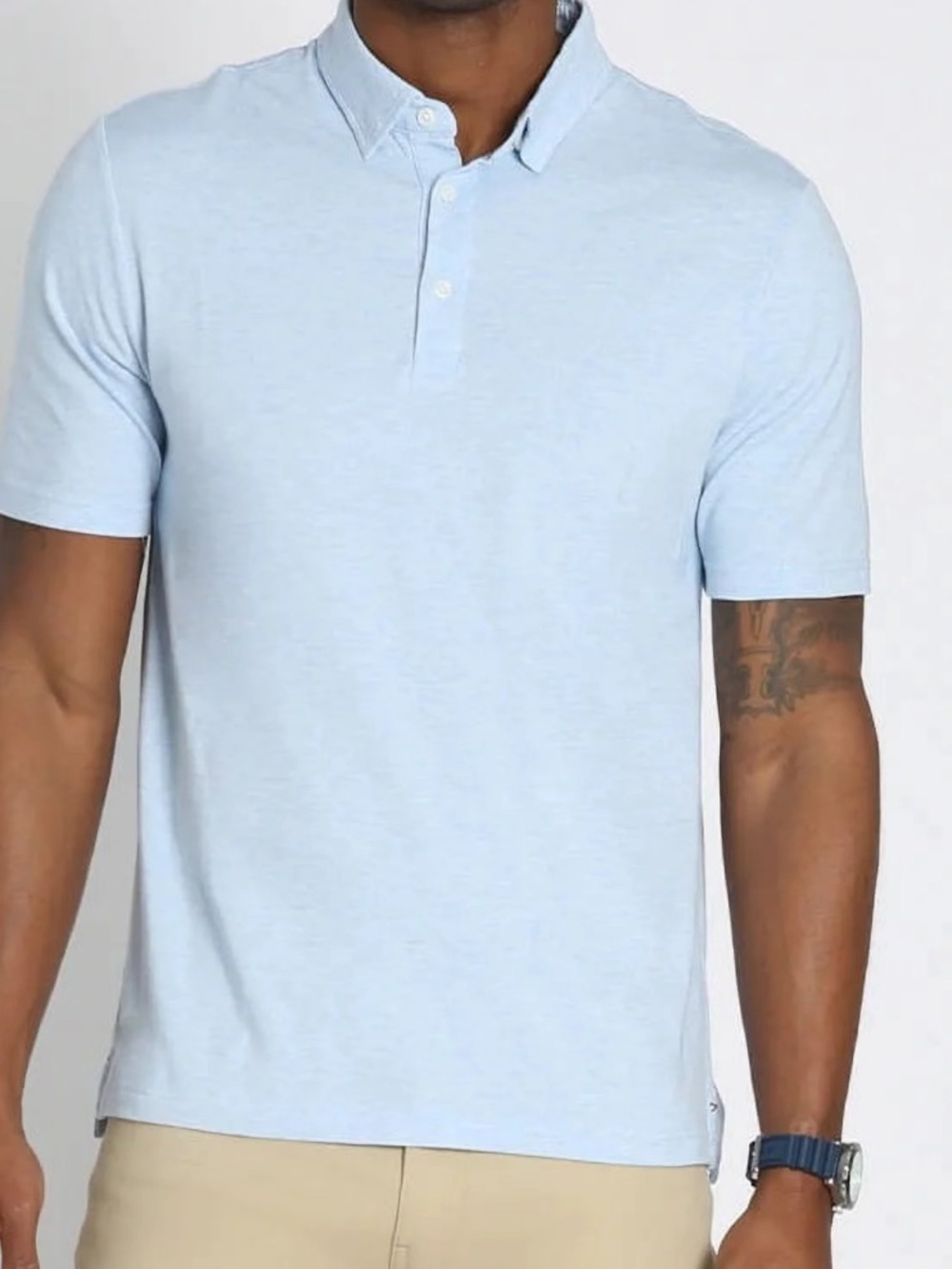Jachs New York Stretch Pima Cotton Blend  Polo